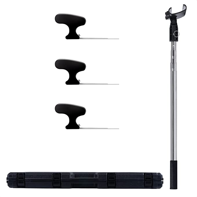 WERKU Jogo Espátulas Amassar Cabo Telescópico