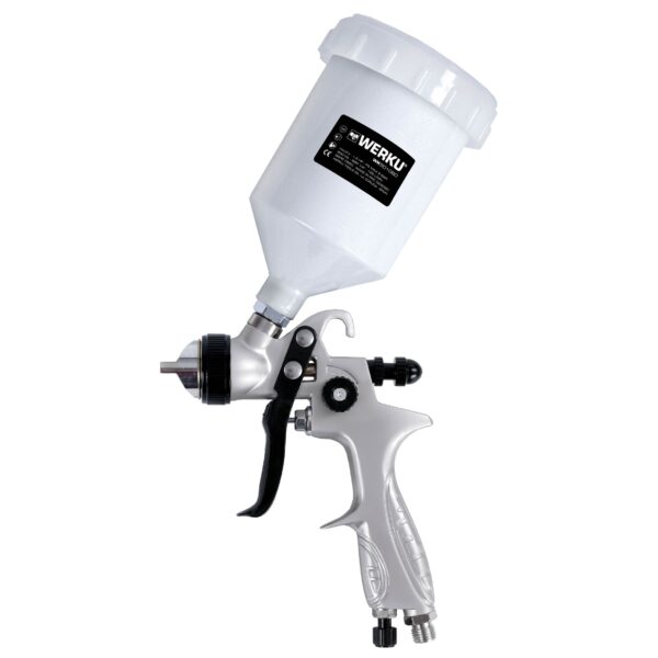 WERKU Pistola Pintar Gravidade HVLP-II / 600 ML / 1.5 HP